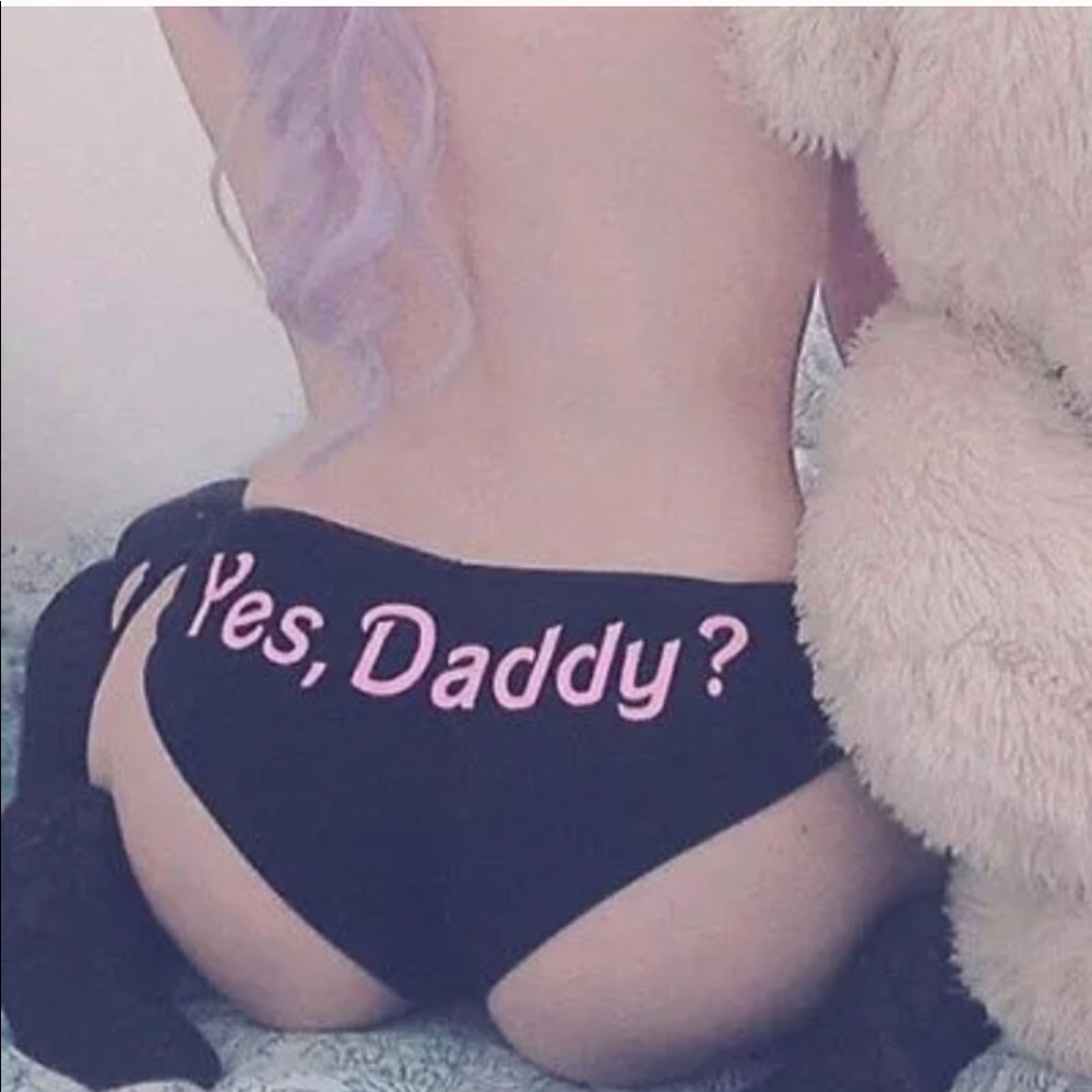 Kinky “Yes Daddy?” Naughty Panties - Picture 3 of 8
